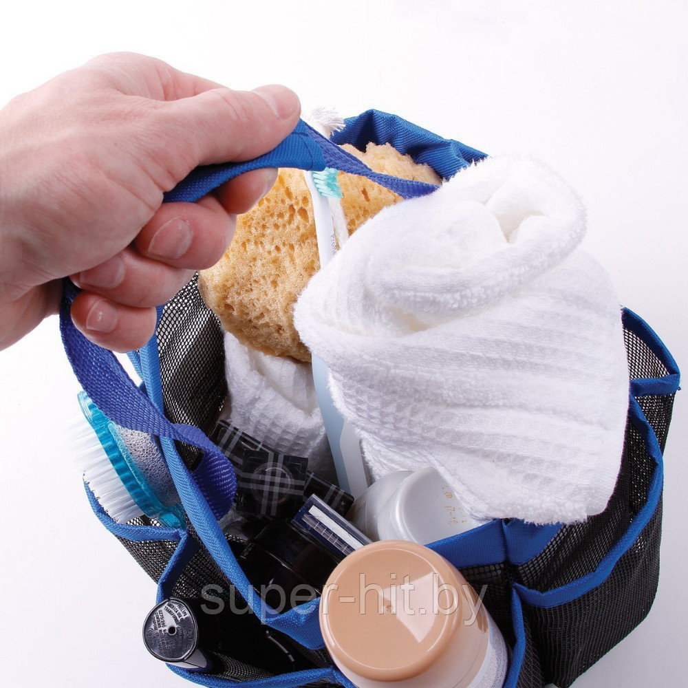 Органайзер для ванной комнаты 8-Pocket Shower Caddy - фото 5 - id-p93055809