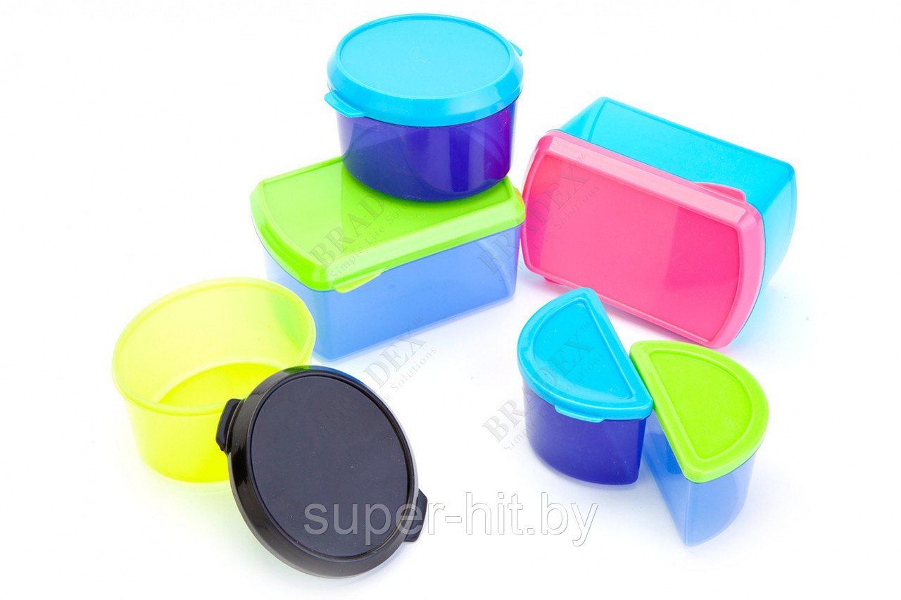 Набор контейнеров с охлаждающим элементом HEALTHY LUNCH KIT - фото 2 - id-p93055616