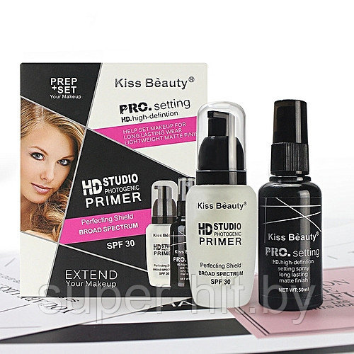 Набор для макияжа Kiss Beauty Pro Setting HD - фото 1 - id-p99055861