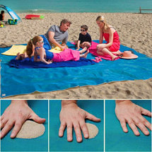 Пляжная подстилка анти песок sand free mat, фото 3