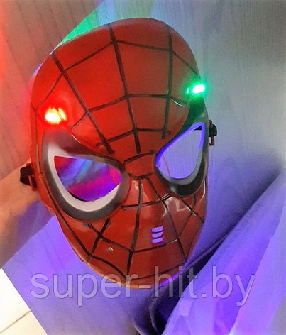 Маска Человек-паук  (SPIDER MAN), разные цвета, фото 2