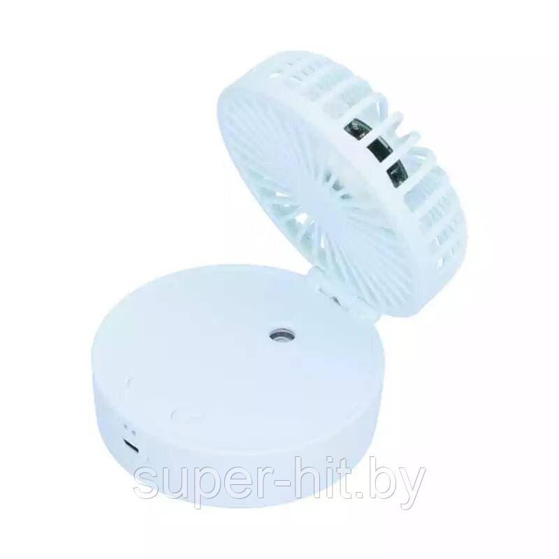 Мини-вентилятор с увлажнителем воздуха 2 в 1 (USB) - фото 4 - id-p170606222