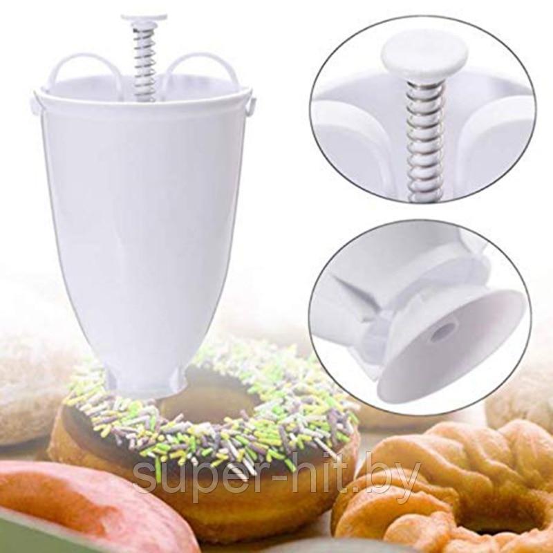 Форма для приготовления пончиков дозатор теста Donut Maker - фото 3 - id-p170606224