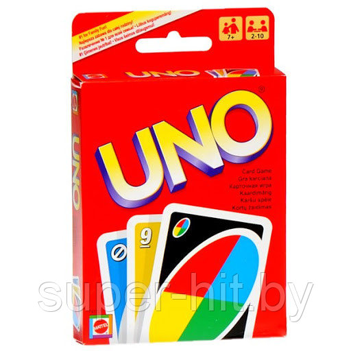 Карты Уно (UNO) настольная игра - фото 4 - id-p143425266