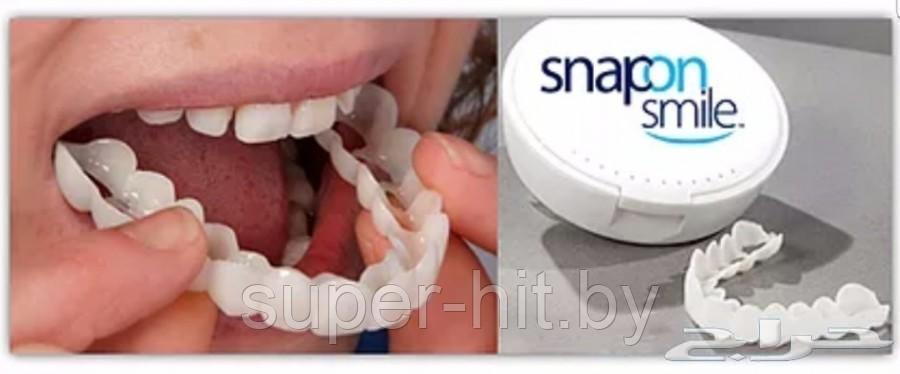 Накладные зубы Snap on Smile ( Набор для ВЕРХНИХ + для НИЖНИХ зубов) - фото 8 - id-p170604135