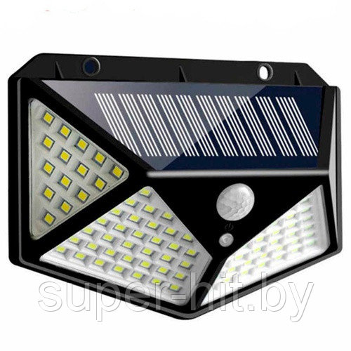 Фонарь с датчиком движения на солнечной батарее 100 LED Solar - фото 1 - id-p170606931