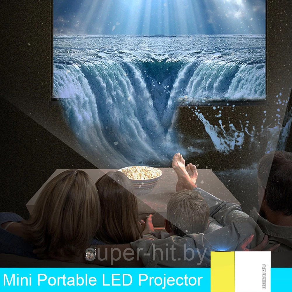 Мини - проектор Led Projector - фото 2 - id-p93055677