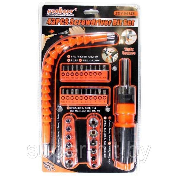 Набор инструментов 43PCS Screwdriver Bit Set - фото 2 - id-p100108540