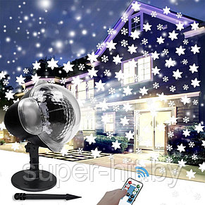 Лазерный проектор "Снегопад" projecteur led Snowfall, фото 2