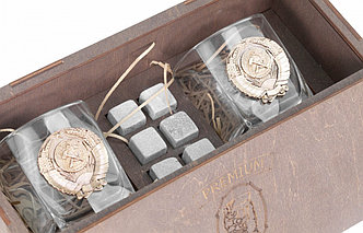 Подарочный набор Premium Whiskey СССР, фото 2