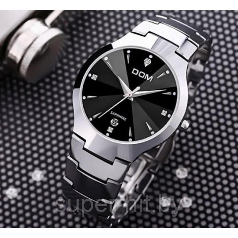 Стильные мужские часы DOM . Часы Dom - фото 1 - id-p170604185