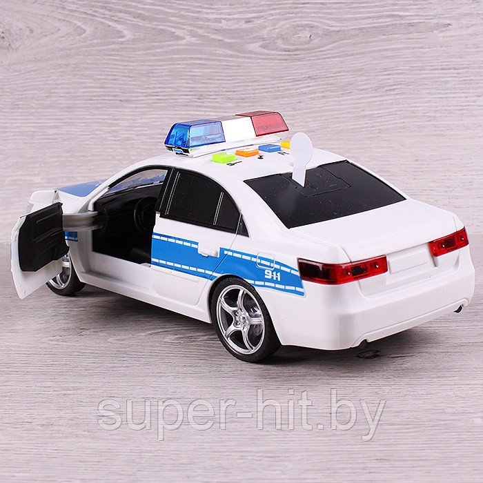 Машинка "Полиция" 1:16 (со светом и звуком) - фото 4 - id-p170606986