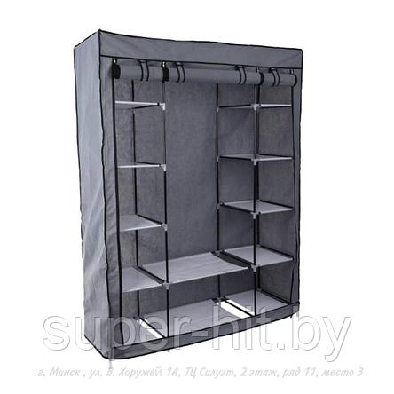 Складной каркасный тканевый шкаф Storage Wardrobe, фото 2