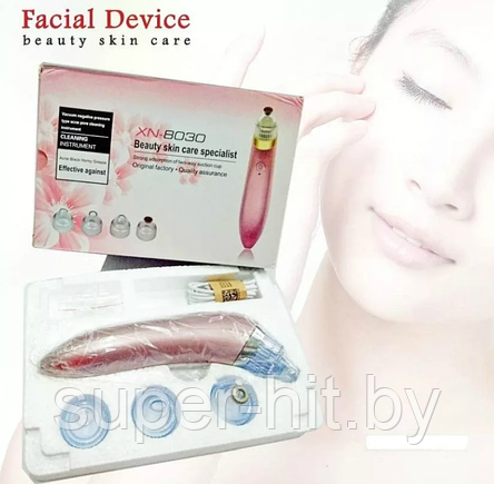 Вакуумный очиститель пор кожи лица Beauty Skin Care Specialist XN-8030 (2 модели), фото 2