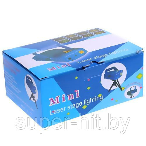 Лазерный проектор Mini Laser Stage Lighting - фото 2 - id-p170603527