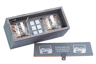 Подарочный набор Premium Whiskey Platinum, фото 2