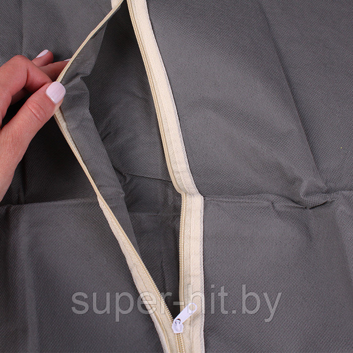 Чехол для одежды на молнии (60×90 см) - фото 3 - id-p170606363
