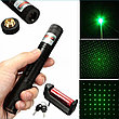 Лазерная указка Green Laser Pointer 303 с ключами, фото 5