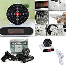 Будильник-мишень Gun Alarm Clock цвет Камуфляж, фото 2