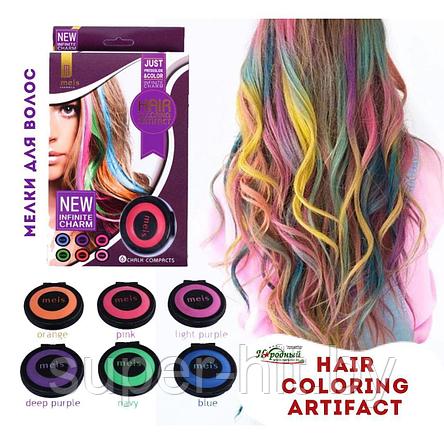 Мелки для волос Hair Coloring Artifact 6 цветов, фото 2