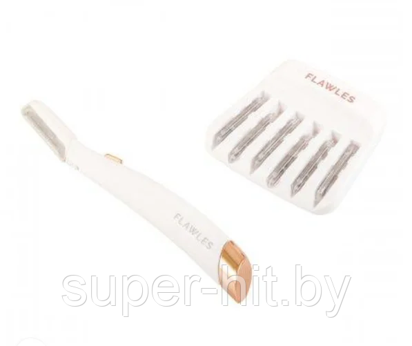 Триммер для лица Flawless Dermaplane Glo - фото 4 - id-p170604229