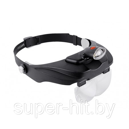 Бинокуляр Лупа-очки с подсветкой MG81001-F - фото 2 - id-p116654472