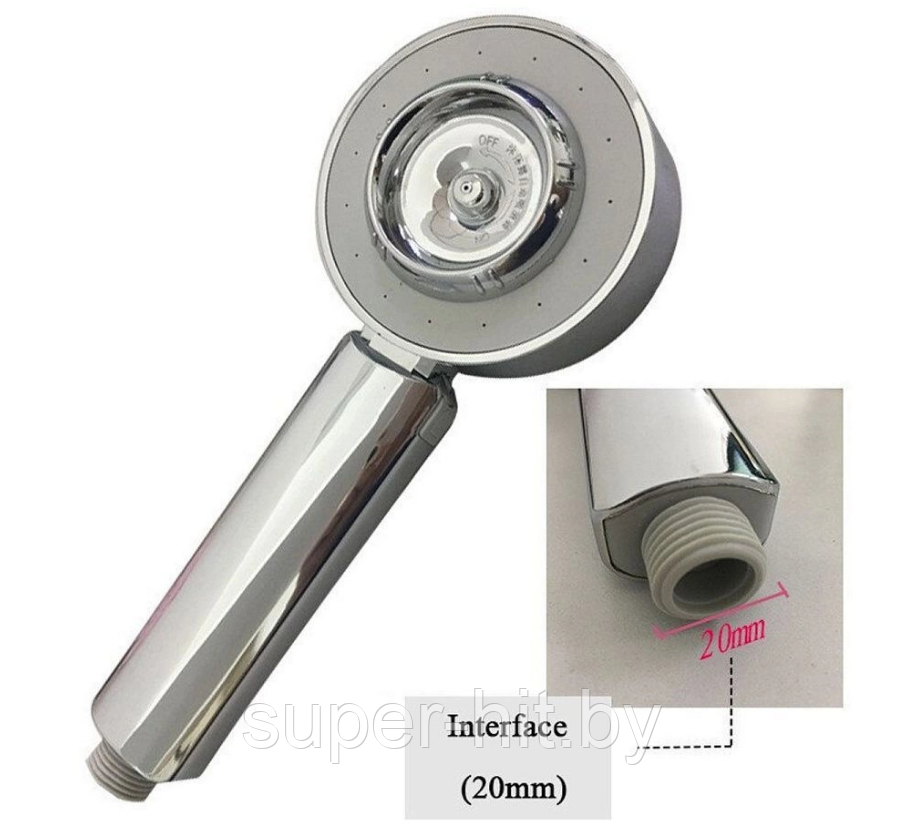 Двусторонняя душевая лейка Multifunctional Faucet (с емкостью для шампуня) - фото 6 - id-p170605092