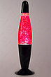 Лава-лампа Glitter 20 см (многоцветная с блестками) USB, фото 4