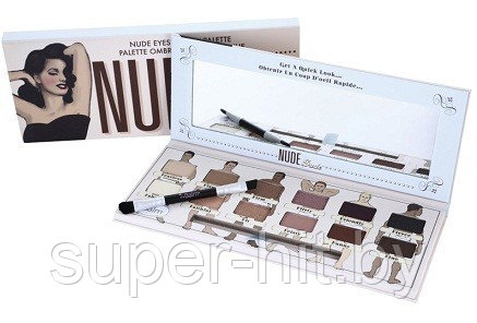 Палетка теней Thebalm Nude Dude - фото 1 - id-p94948236