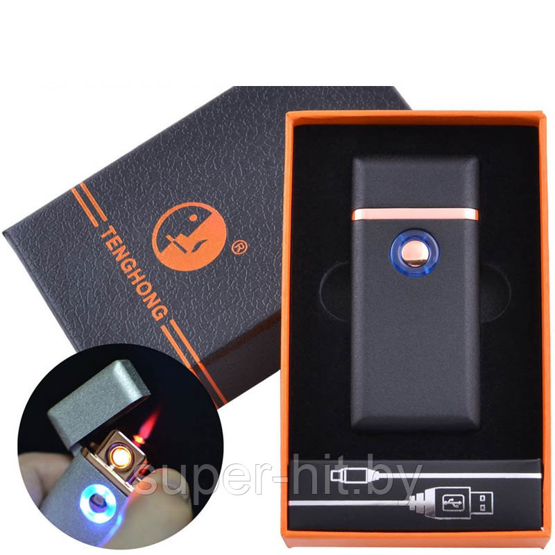 Зажигалка Lighter 5408 (USB + газ) в подарочной коробке - фото 1 - id-p170605755