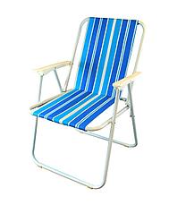 Стул-кресло пляжное SiPL бело-синий, фото 2