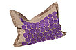Подушка акупунктурная «НИРВАНА» с наполнителем из гречневой лузги, фиолетовый, фото 2