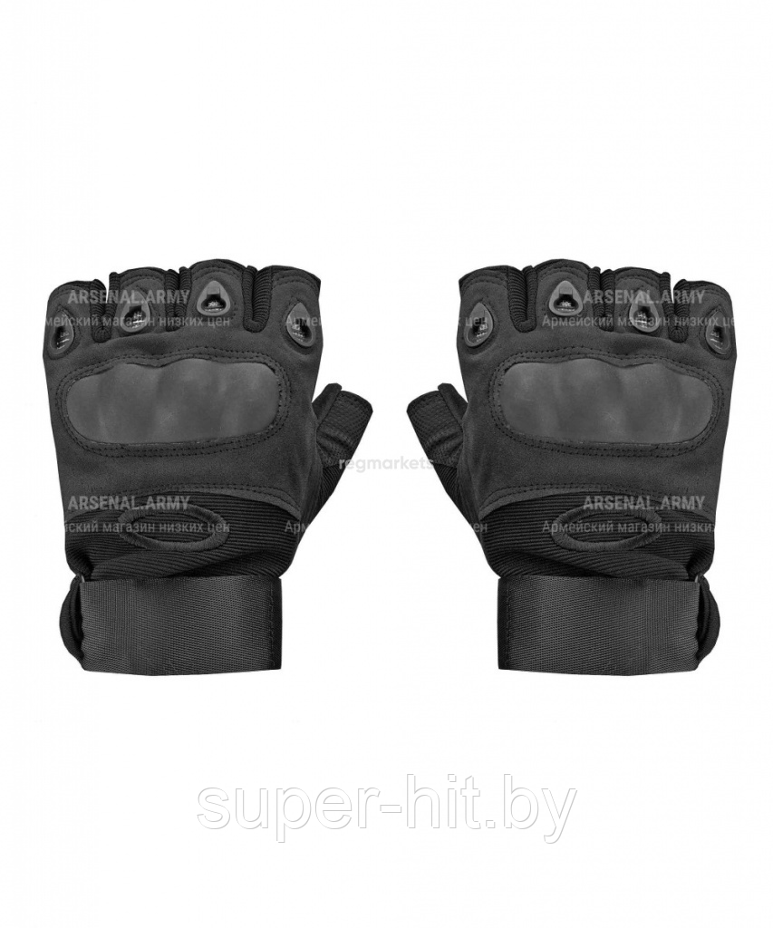 Перчатки беспалые защитные - фото 1 - id-p170605135