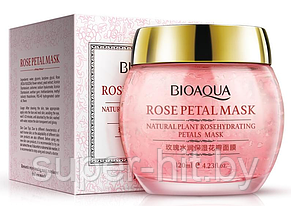 Маска для лица с лепестками роз  BIOAQUA ROSE PETAL MASK, фото 2