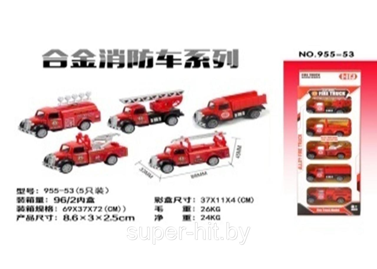 Набор пожарных машинок