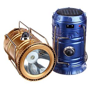Фонарь-лампа для кемпинга на солнечной батарее Camping Lantern, фото 2
