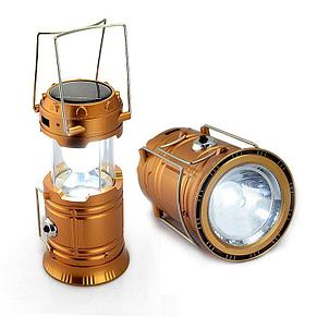 Фонарь-лампа для кемпинга на солнечной батарее Camping Lantern, фото 3