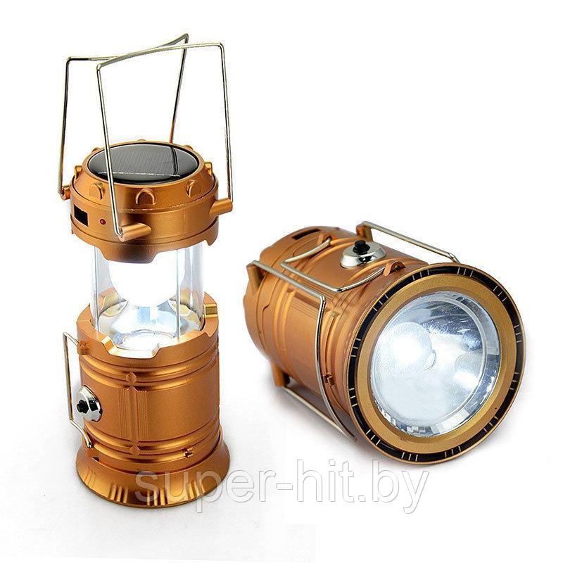 Фонарь-лампа для кемпинга на солнечной батарее Camping Lantern - фото 4 - id-p103873765