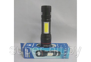 Тактический фонарь POLICE BL 520 Q5 99000W фонарик 300 Lumen USB Черный