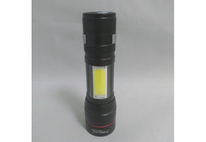 Тактический фонарь POLICE BL 520 Q5 99000W фонарик 300 Lumen USB Черный, фото 3