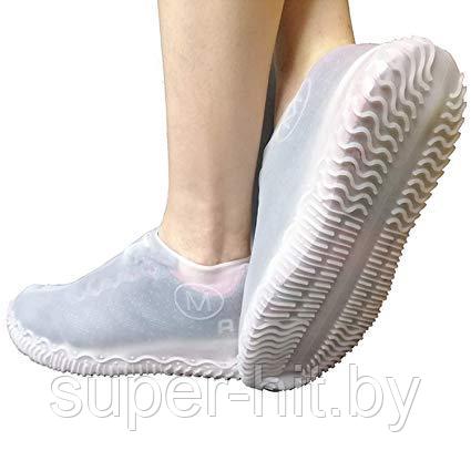 Силиконовые защитные чехлы-бахилы для обуви (СВЕРХПРОЧНЫЕ ) - фото 10 - id-p103873771