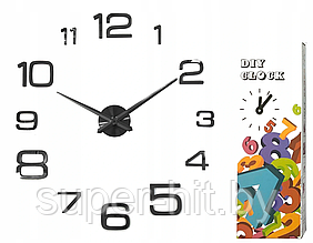 Настенные часы DIY Clock "Сделай сам" диаметр от 80 см.