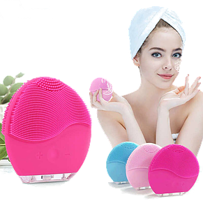 Вибрирующая силиконовая щетка Foreo LUNA (Форео Луна) + Повязка косметическая для волос Double Dare OMG, фото 2