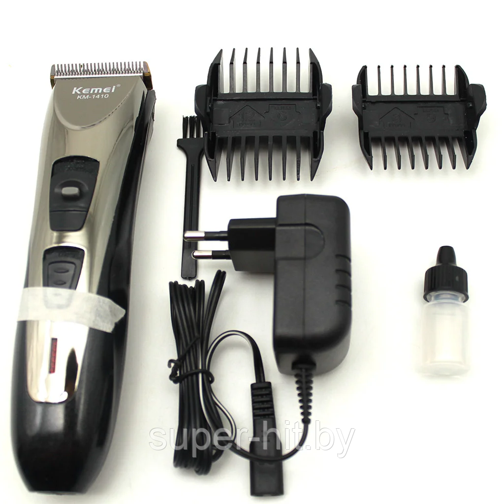 Машинка для стрижки волос электробритва для мужчин KEMEI KM-1410 - фото 2 - id-p170604306