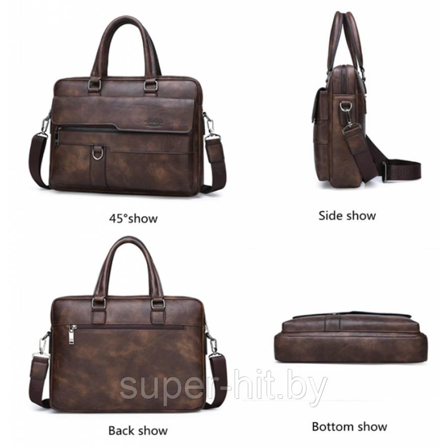 Мужская сумка-портфель JEEP BULUO 3 цвета! - фото 8 - id-p170605217
