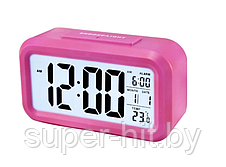 Настольные цифровые светодиодные часы с будильником СХ-801, фото 2