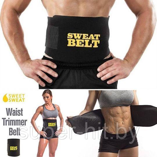 Пояс для похудения Sweet sweat Waist Trimmer Belt - фото 4 - id-p170604331