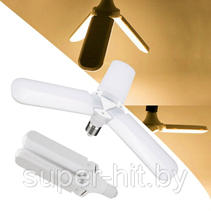 Складная светодиодная лампа в форме вентилятора Fan Blade Led KK-1345 45Вт, фото 2