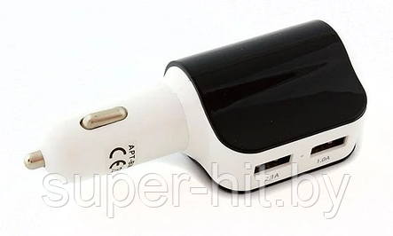 Разветвитель прикуривателя SiPL 2 USB 2.1 А, фото 2