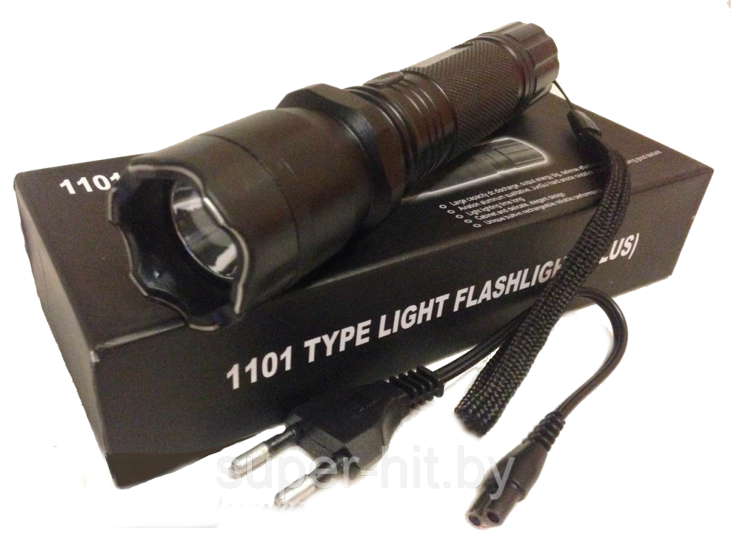 Фонарь-электрошокер Police  (Type-1101 Light Flashlight reinforced)
